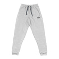 Embroidered Grey Joggers — Minimal Script Logo Sweatpants