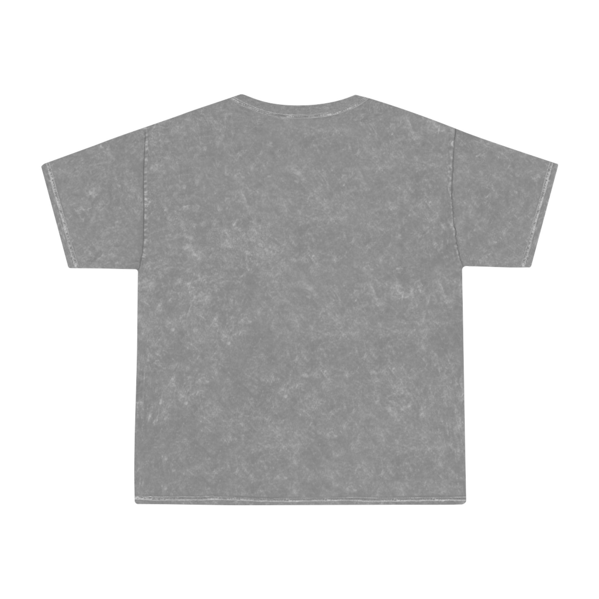 MNTH Mineral Wash T-Shirt — Vintage Grey Chest Logo Tee