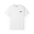 Minimal 'MNTH' Chest Logo T‑Shirt — Garment-Dyed Casual Tee