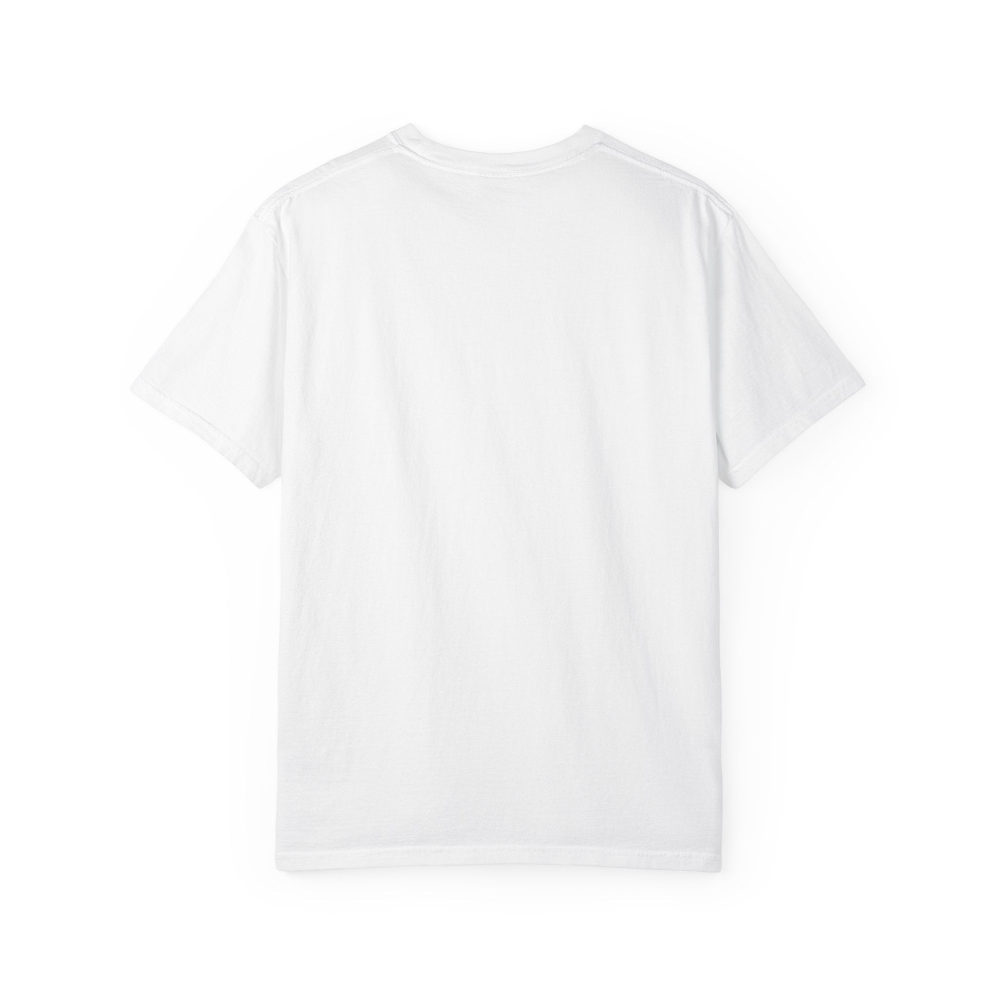 Minimal 'MNTH' Chest Logo T‑Shirt — Garment-Dyed Casual Tee