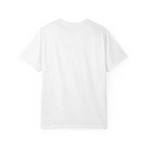 Minimal 'MNTH' Chest Logo T‑Shirt — Garment-Dyed Casual Tee