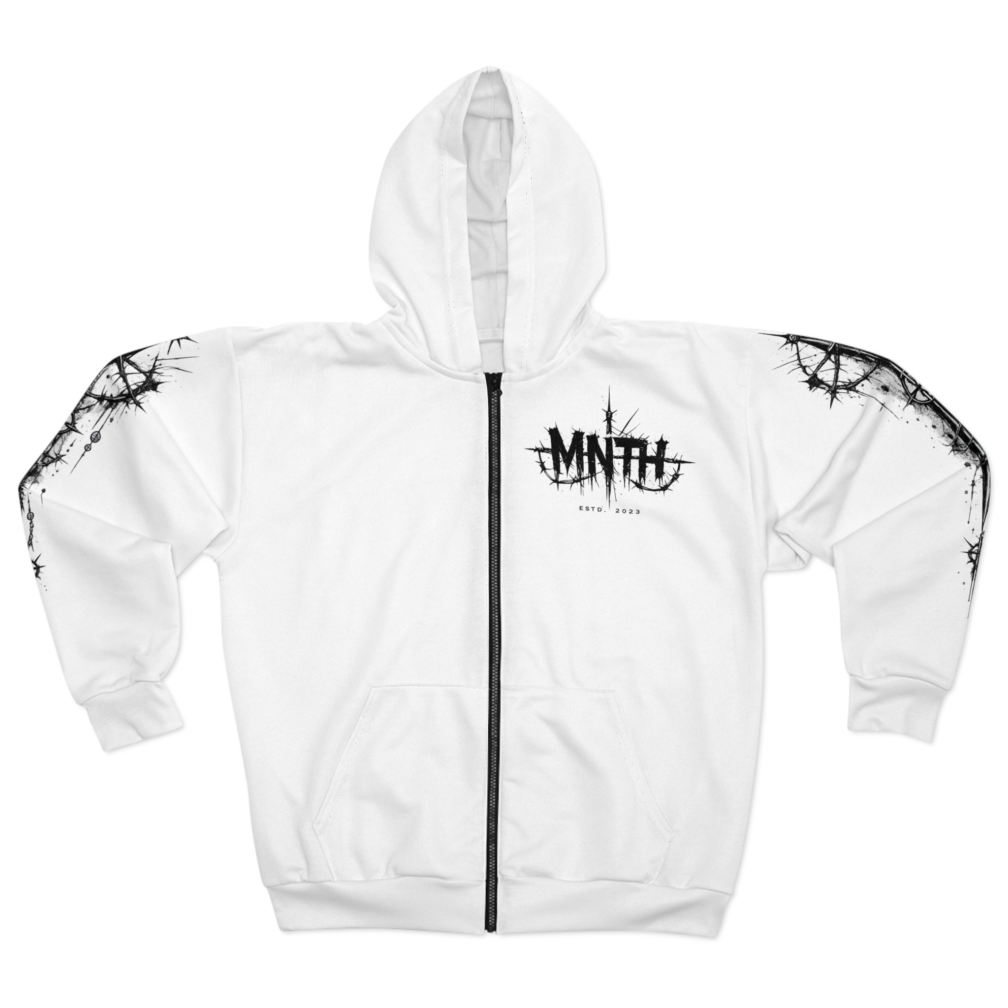MNTH Zip Hoodie — Wear Loud. Say Nothing.